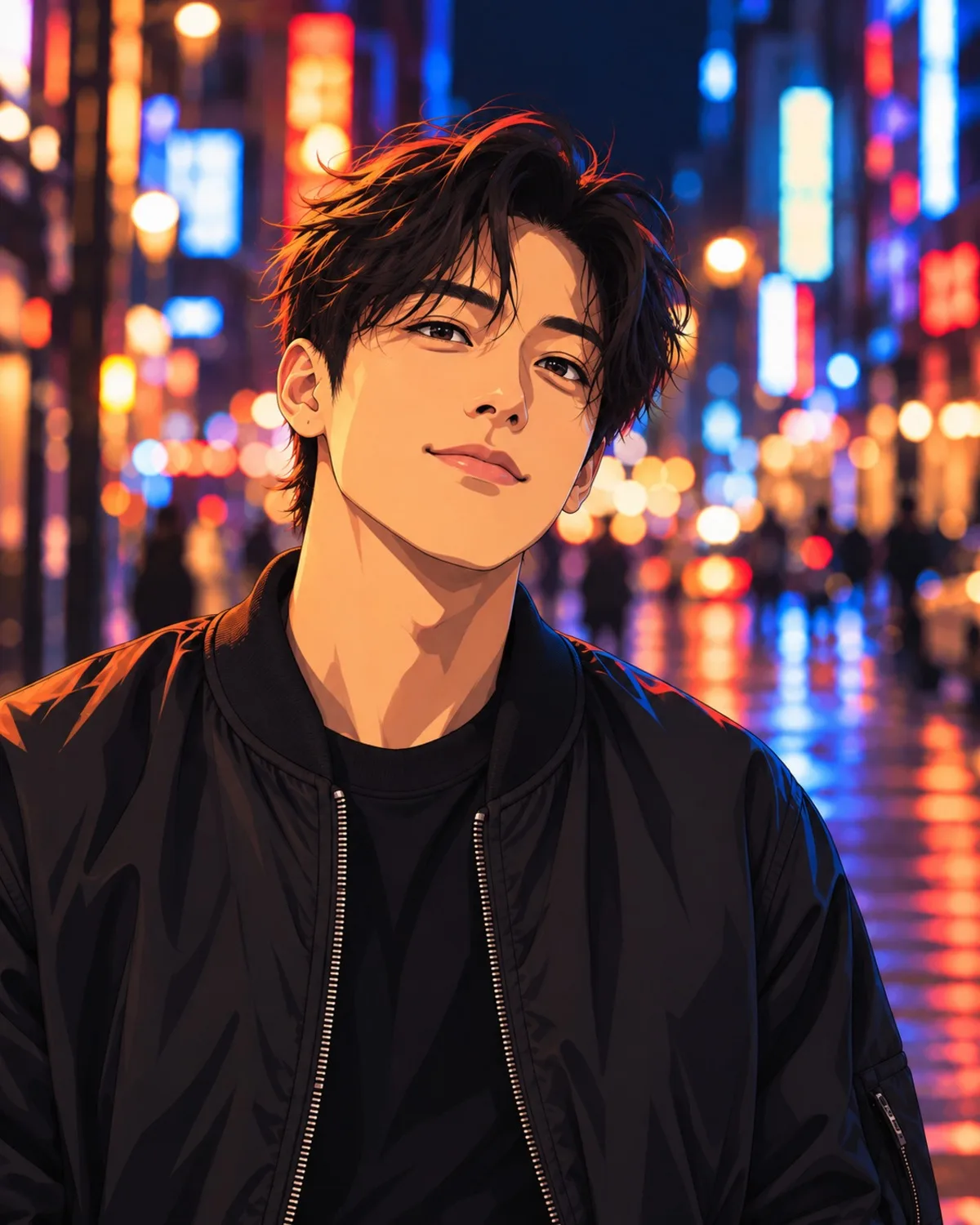 Redraw yourself as anime, manga, chibi or a 3D cartoon.